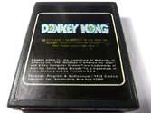 Donkey Kong Atari cartridge scan