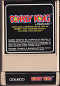 Donkey Kong Atari cartridge scan