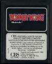 Donkey Kong Atari cartridge scan
