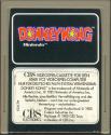 Donkey Kong Atari cartridge scan