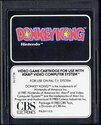 Donkey Kong Atari cartridge scan