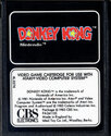Donkey Kong Atari cartridge scan