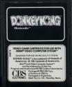 Donkey Kong Atari cartridge scan