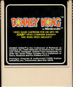 Donkey Kong Atari cartridge scan