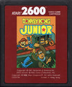 Donkey Kong Junior Atari cartridge scan