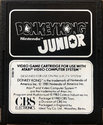 Donkey Kong Junior Atari cartridge scan