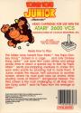 Donkey Kong Junior Atari cartridge scan