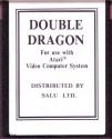 Double Dragon Atari cartridge scan