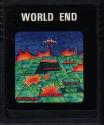 Double-Game Package - Base Attack / World End Atari cartridge scan