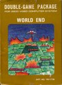 Double-Game Package - Base Attack / World End Atari cartridge scan