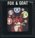 Double-Game Package - Fox & Goat / Pygmy Atari cartridge scan