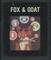 Double-Game Package - Fox & Goat / Pygmy Atari cartridge scan
