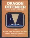 Dragon Defender Atari cartridge scan
