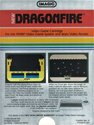 Dragonfire Atari cartridge scan