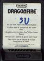 Dragonfire Atari cartridge scan