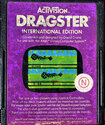 Dragster Atari cartridge scan