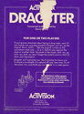 Dragster Atari cartridge scan