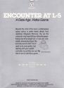 Encounter at L-5 Atari cartridge scan