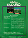 Enduro Atari cartridge scan