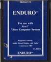 Enduro Atari cartridge scan