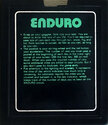 Enduro Atari cartridge scan