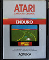 Enduro Atari cartridge scan