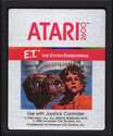 E.T. - The Extra-Terrestrial Atari cartridge scan