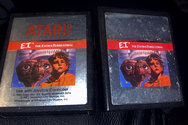 E.T. - The Extra-Terrestrial Atari cartridge scan