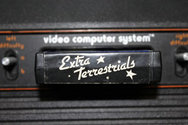 Extra Terrestrials Atari cartridge scan