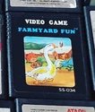 Farmyard Fun Atari cartridge scan