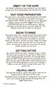 Fast Food Atari instructions