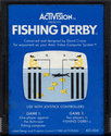 Fishing Derby Atari cartridge scan