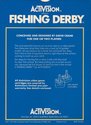 Fishing Derby Atari cartridge scan