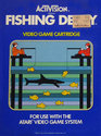 Fishing Derby Atari cartridge scan