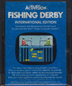 Fishing Derby Atari cartridge scan