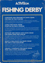 Fishing Derby Atari cartridge scan