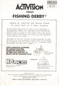 Fishing Derby Atari instructions