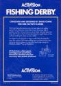 Fishing Derby Atari cartridge scan