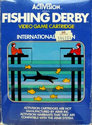 Fishing Derby Atari cartridge scan
