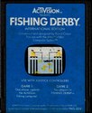 Fishing Derby Atari cartridge scan