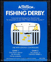 Fishing Derby Atari cartridge scan