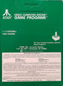 Football Atari cartridge scan