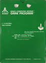 Football Atari cartridge scan