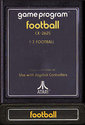 Football Atari cartridge scan
