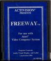 Freeway Atari cartridge scan