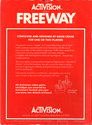 Freeway Atari cartridge scan