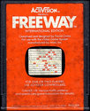 Freeway Atari cartridge scan