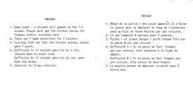 Freeway Atari instructions