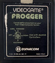 Frogger Atari cartridge scan