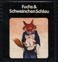 Fuchs & Schweinchen Schlau Atari cartridge scan